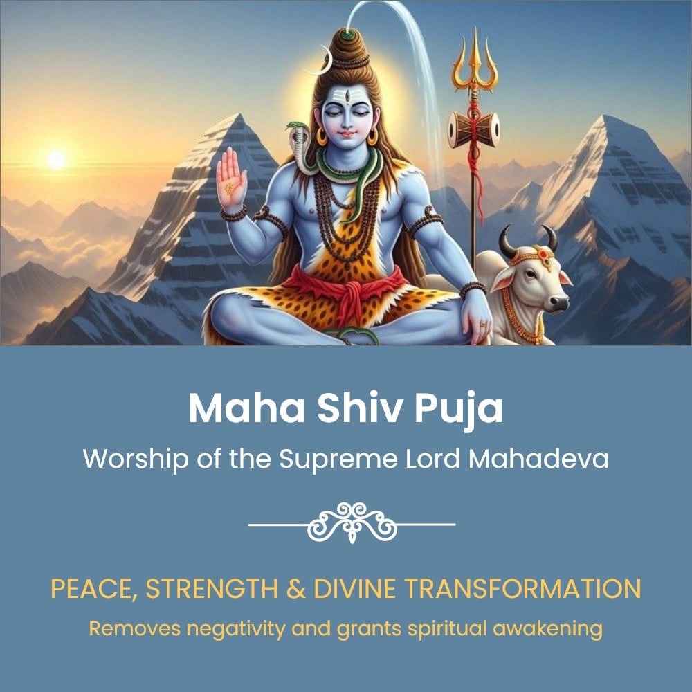 Maha Shiv Puja | Mahadev | Online Puja in Ujjain