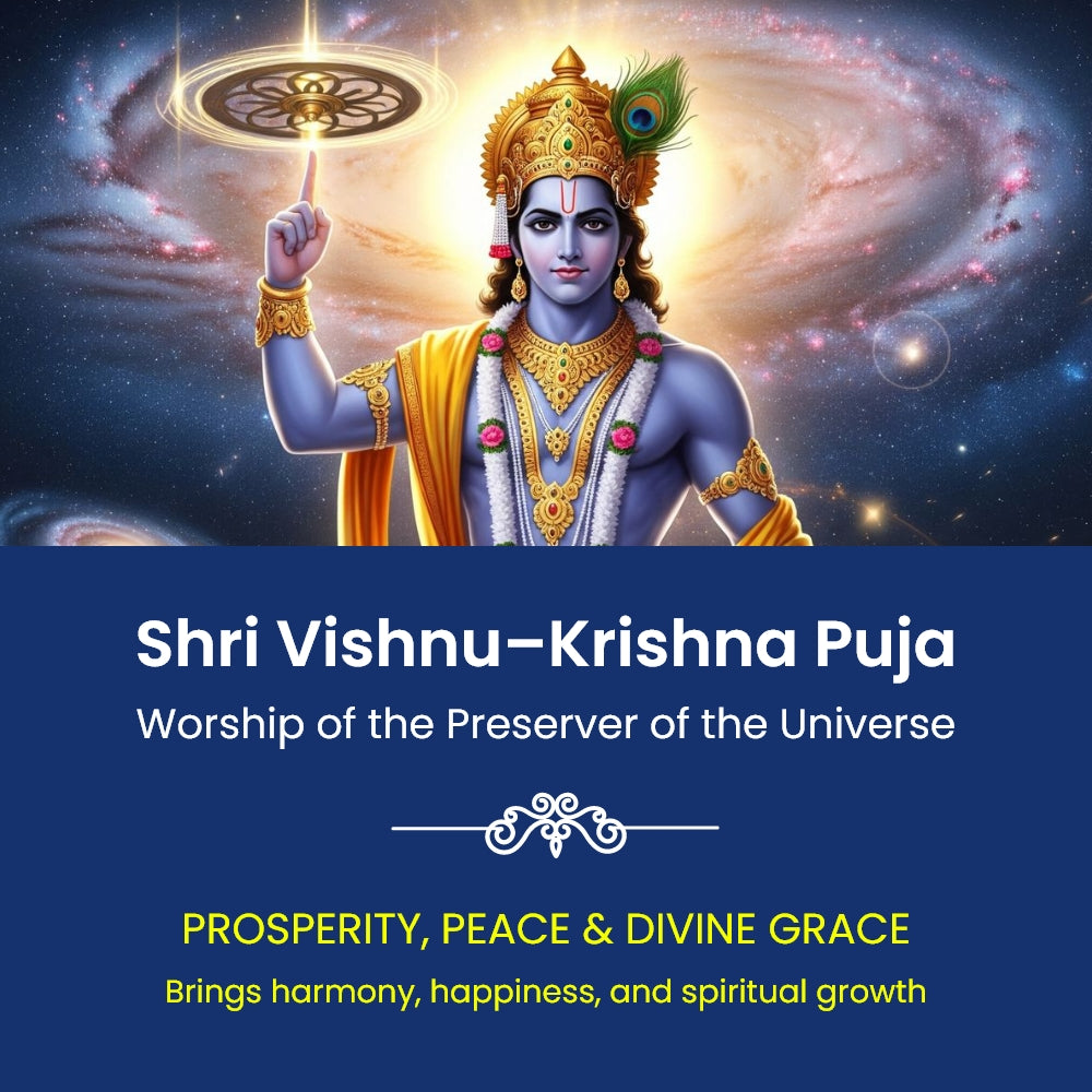 Shri Vishnu Puja | Krishna Puja | Online Puja in Ujjain