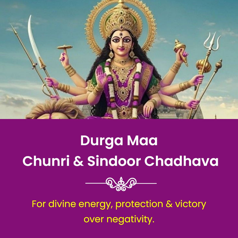 Durga Maa Chunri & Sindoor Chadhava | Online Puja | Chamunda Mata