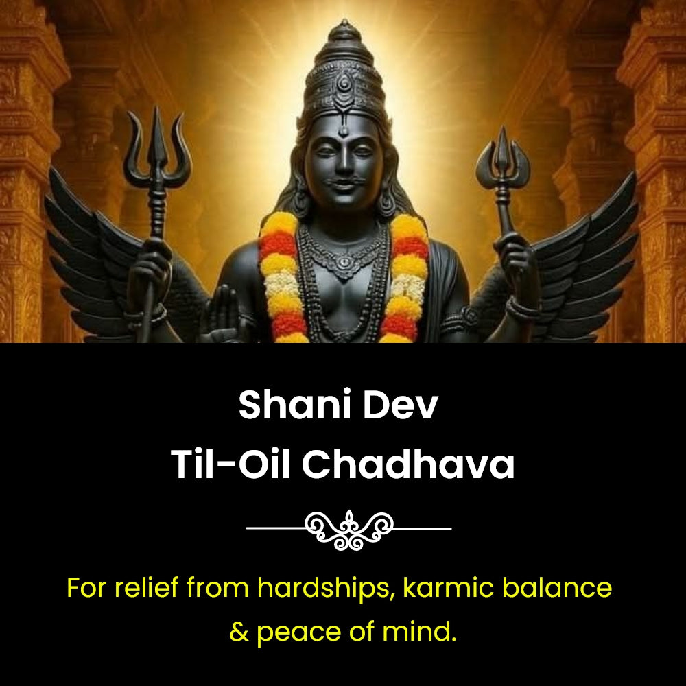 Shani Dev Til-Oil Chadhava | Online Puja | Shani Mandir Ujjain