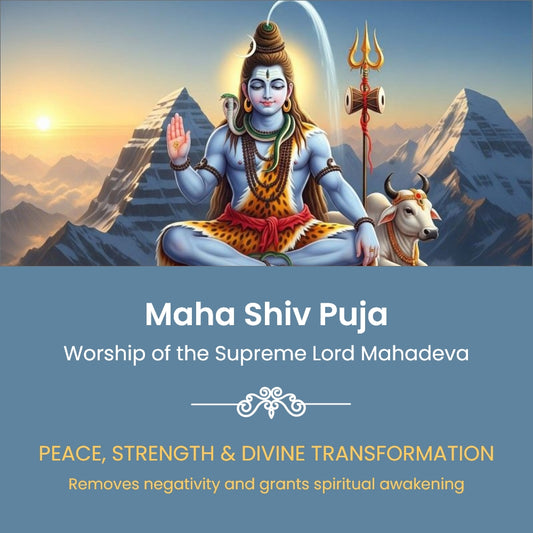 Maha Shiv Puja | Mahadev | Online Puja in Ujjain